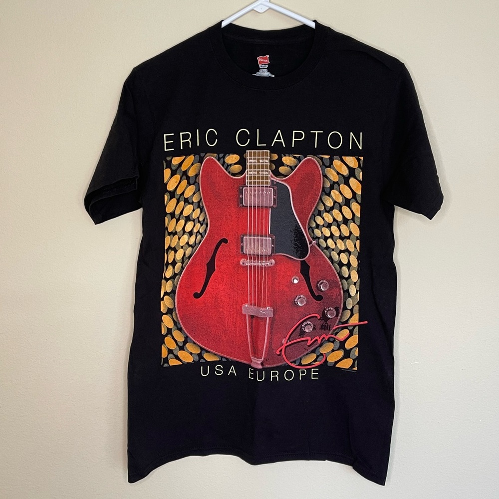 Eric Clapton tour tshirt